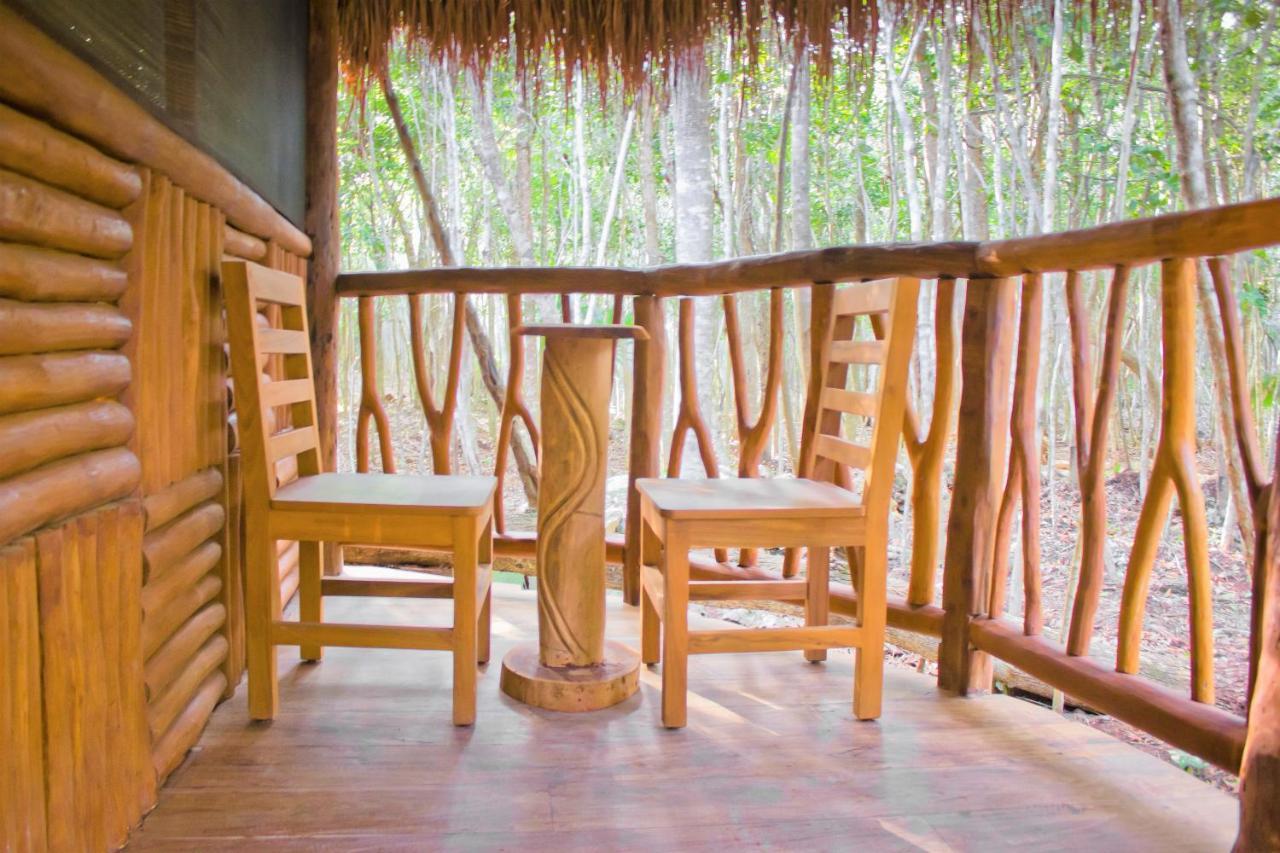 Aldea Maya-Ha Cabañas con cenotes Puerto Morelos Exterior foto