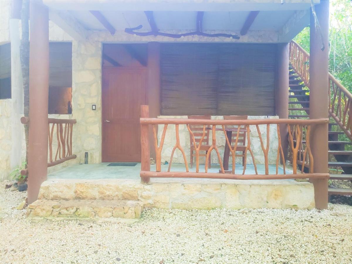 Aldea Maya-Ha Cabañas con cenotes Puerto Morelos Exterior foto