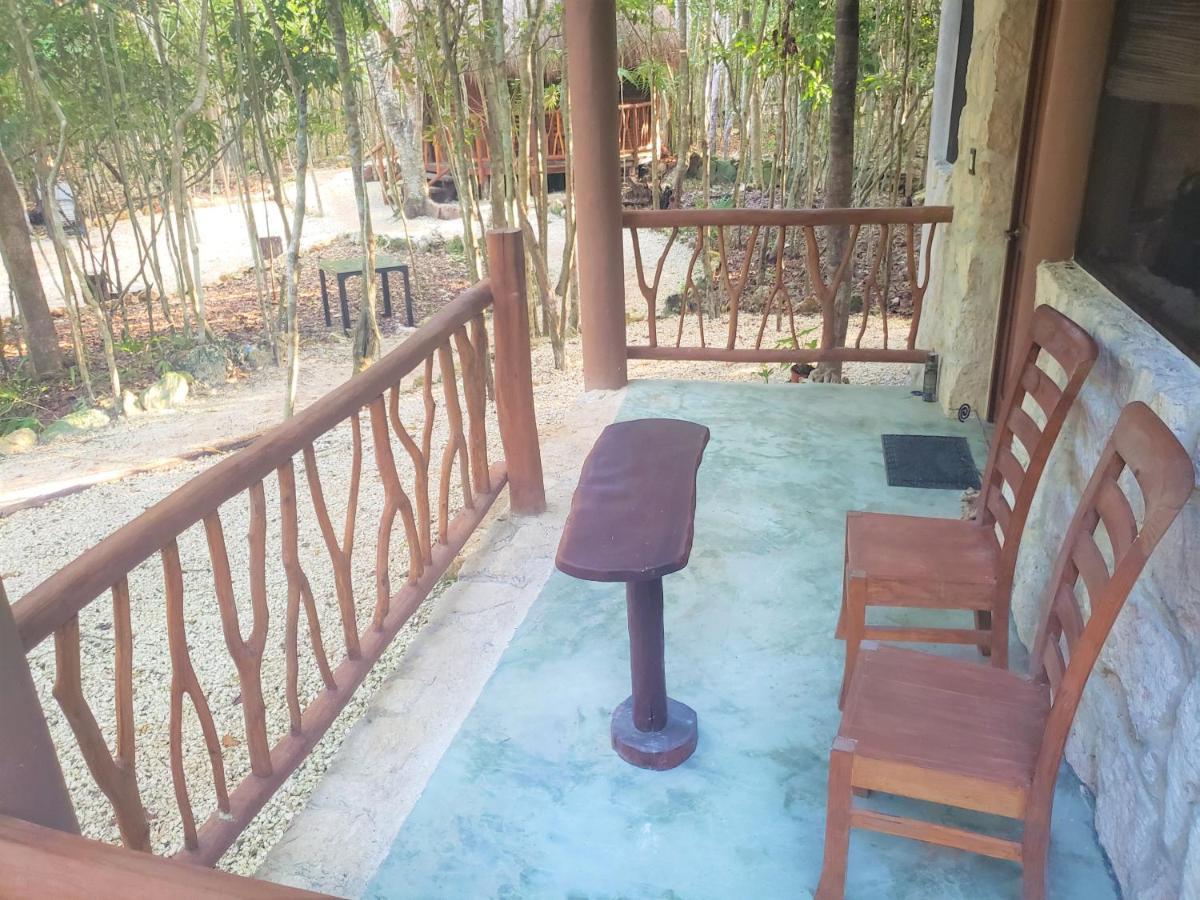 Aldea Maya-Ha Cabañas con cenotes Puerto Morelos Exterior foto