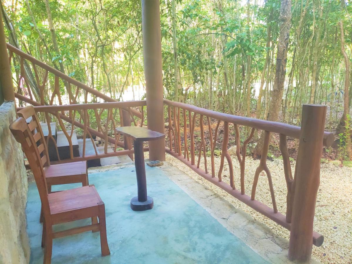 Aldea Maya-Ha Cabañas con cenotes Puerto Morelos Exterior foto