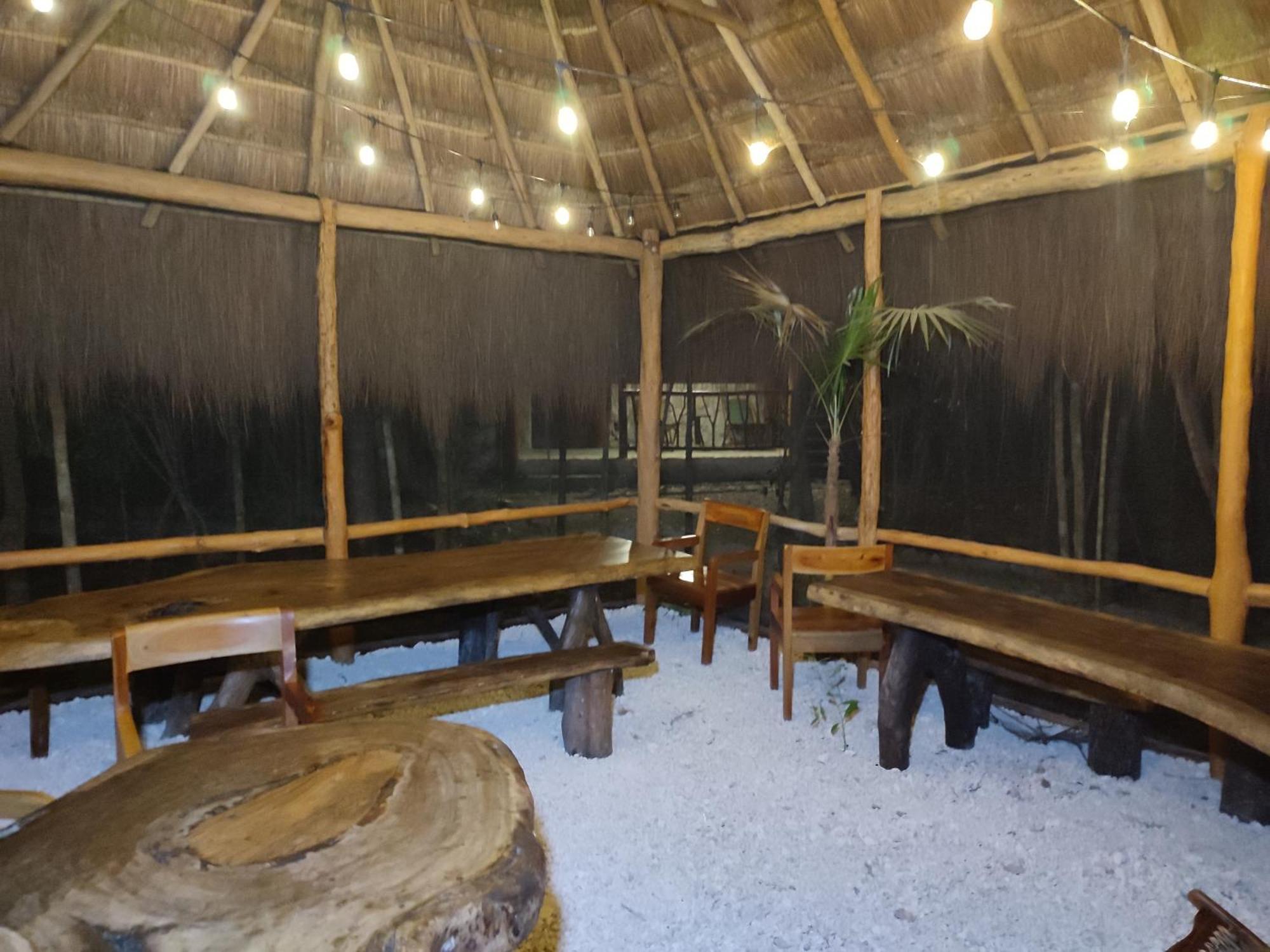 Aldea Maya-Ha Cabañas con cenotes Puerto Morelos Exterior foto