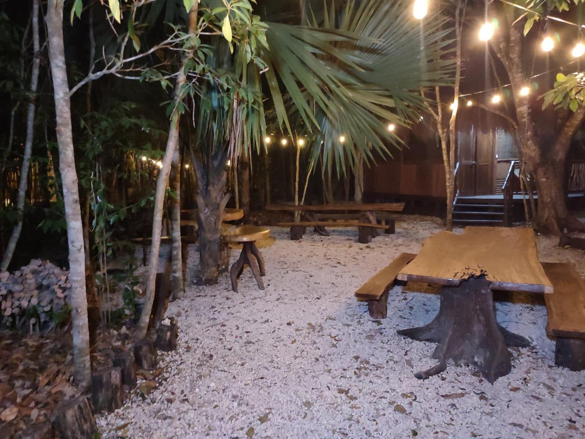 Aldea Maya-Ha Cabañas con cenotes Puerto Morelos Exterior foto